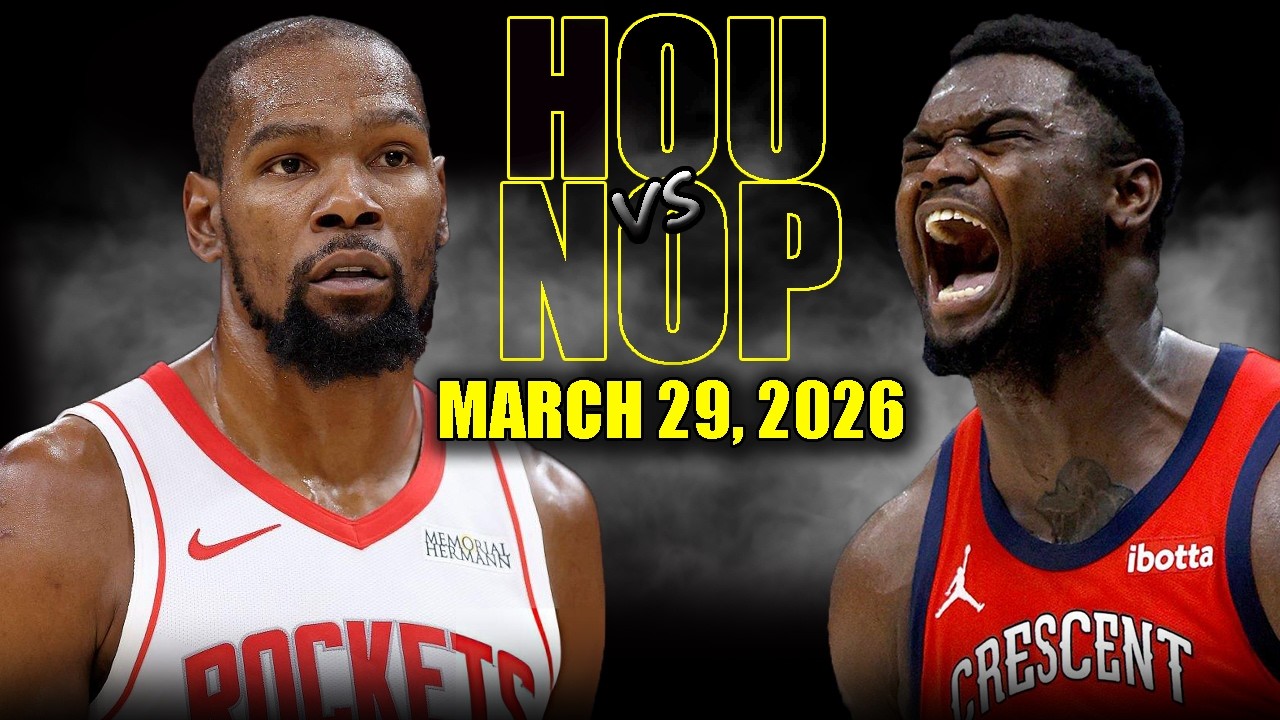Houston Rockets vs New Orleans Pelicans Full Game Highlights – March 29, 2026 | NBA Season