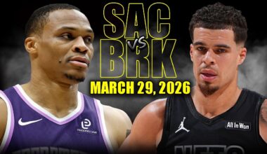 Sacramento Kings vs Brooklyn Nets Full Game Highlights – March 29, 2026 | NBA Season