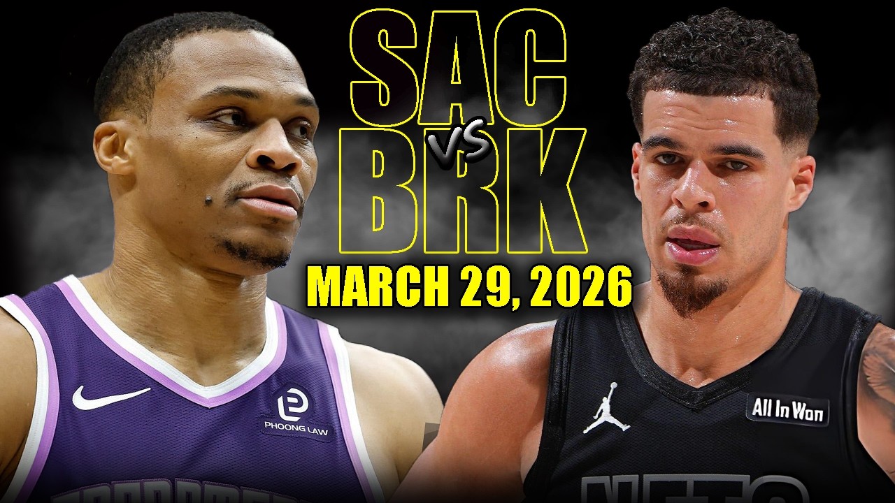 Sacramento Kings vs Brooklyn Nets Full Game Highlights – March 29, 2026 | NBA Season