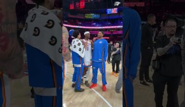 Postgame in the House of Thunder ⚡️