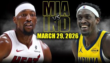 Miami Heat vs Indiana Pacers Full Game Highlights – March 29, 2026 | NBA Season