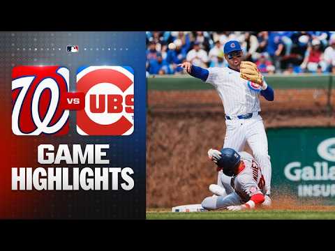Nationals vs. Cubs Game Highlights (3/29/26) | MLB Highlights