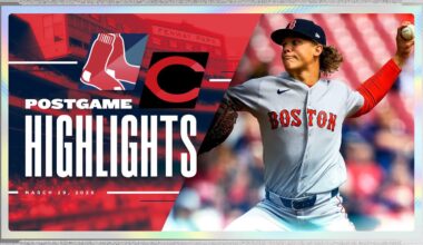 RED SOX HIGHLIGHTS: Red Sox vs. Reds - Connelly Early Strikes Out 6 in First Start