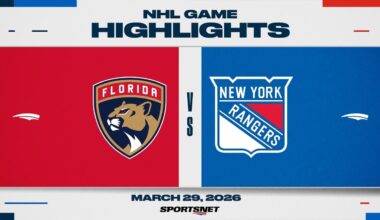 NHL Highlights | Panthers vs. Rangers - March 29, 2026