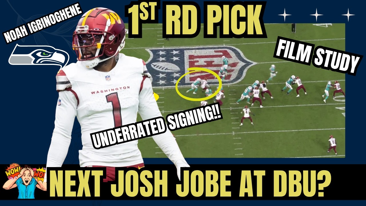 Seahawks Study: Very UNDERRATED signing could re-shape the entire secondary! | Noah Igbinoghene