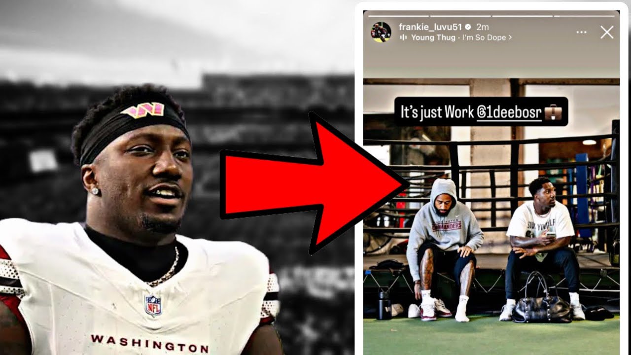 DEEBO SAMUEL REUNION WITH THE WASHINGTON COMMANDERS COULD BE COMING SOON…