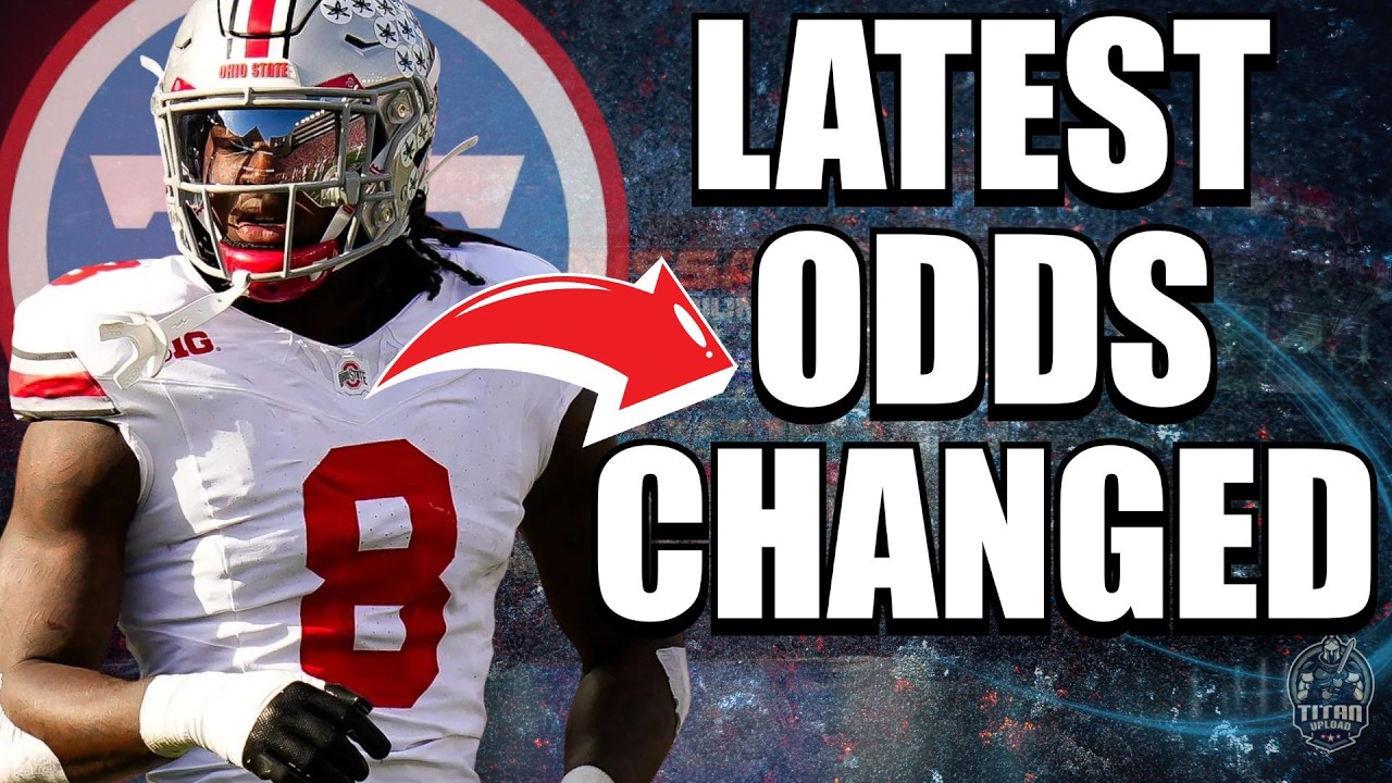 Tennessee Titans Latest NFL Draft Odds | BYE BYE Arvell Reese?