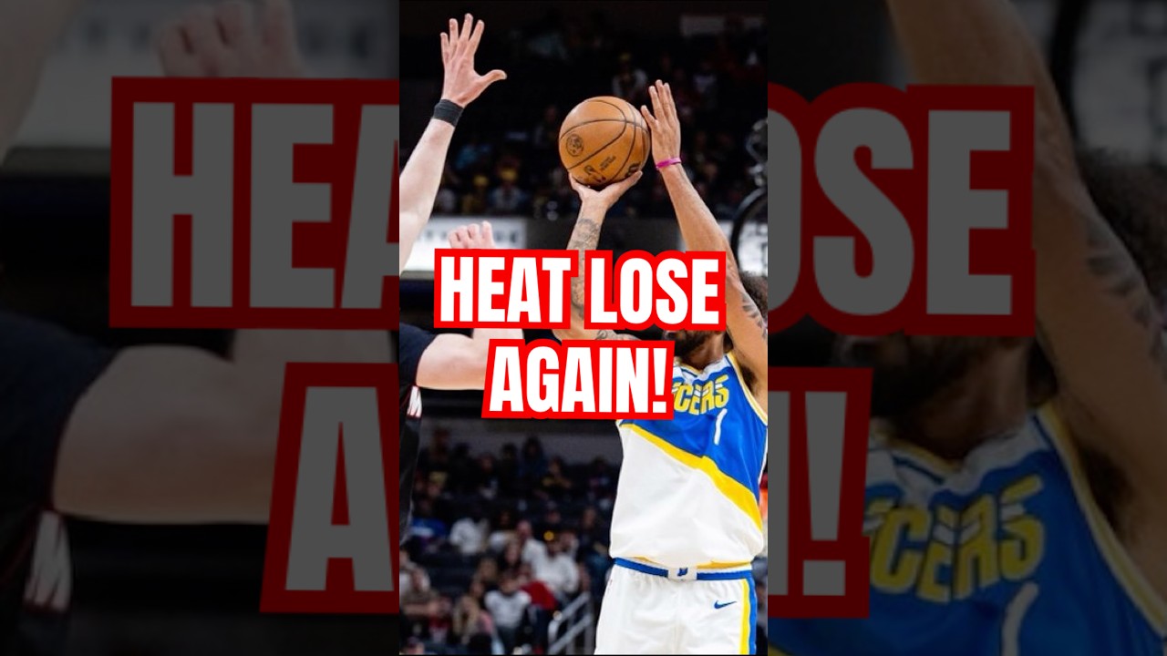 The Miami Heat Lost To The Indiana Pacers. #nba #shorts #heat