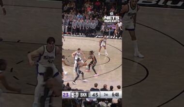 good stuff from NT 🤝 #nba #brooklynnets #highlights