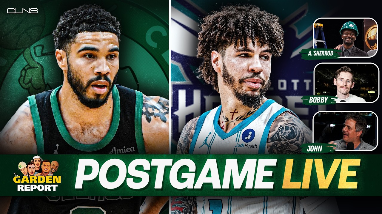 Jayson Tatum is BACK! Celtics Beat Hornets | CLNS Garden Report Postgame Show on CLNS Media