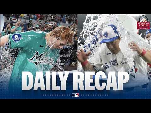Pair of clutch homers keep Jays, Marlins unbeaten | Morning Lineup (MLB Daily Recap)