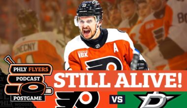 Konecny, Zegras score HUGE GOALS vs Stars in Flyers’ 3rd straight win… WOOO! | PHLY Flyers Podcast