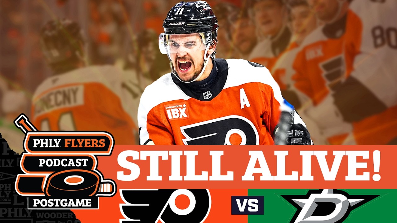 Konecny, Zegras score HUGE GOALS vs Stars in Flyers’ 3rd straight win… WOOO! | PHLY Flyers Podcast