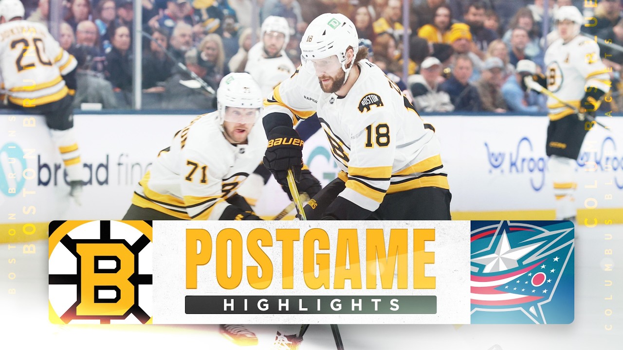 CONDENSED GAME: Boston Bruins vs. Columbus Blue Jackets - 3/29/2026
