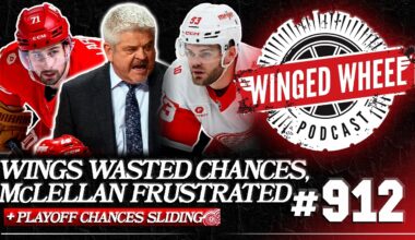 McLELLAN FRUSTRATED, WINGS WASTE CHANCES - Winged Wheel Podcast - Mar. 29th, 2026