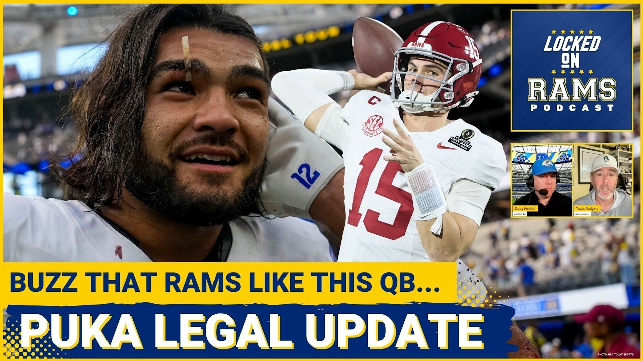 BIG UPDATE: Latest on Puka Nacua's Legal Battle, Why Rams Could Trade UP in Draft, New Scout Hire!
