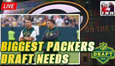 LIVE: Biggest Green Bay Packers NFL Draft NEEDS + Matt LaFleur SPEAKS | Wilde and Tausch 3.30.26