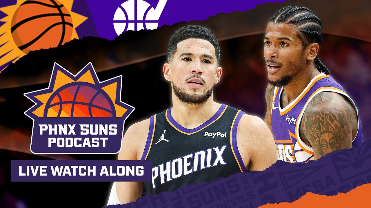 WATCHALONG: Phoenix Suns, Devin Booker Face TANKING Utah Jazz