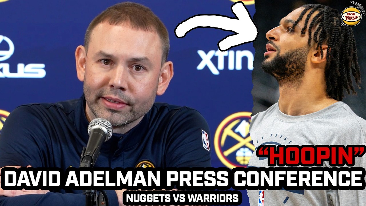 David Adelman Gives Nuggets Injury Updates, Says Murray is "HOOPIN" & More After WIN vs Warriors