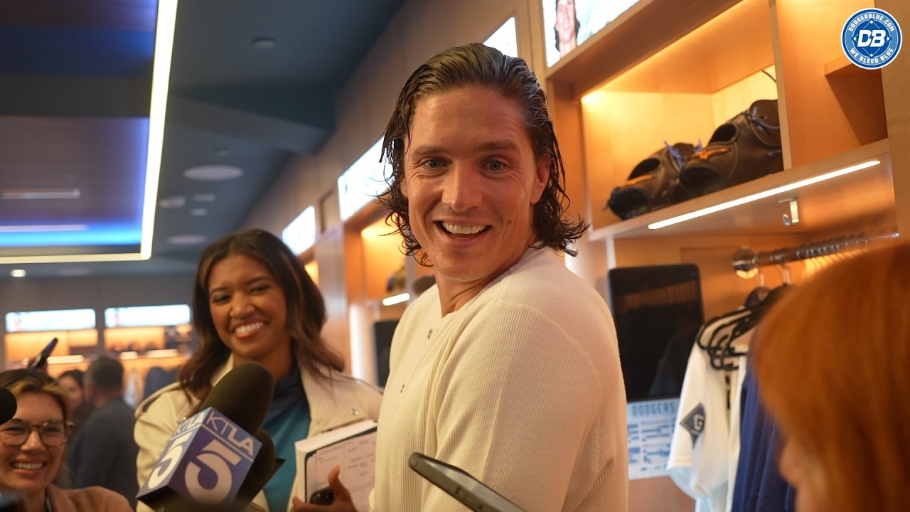 Tyler Glasnow calls Dodgers' win a 'magical night' after Will Smith home run