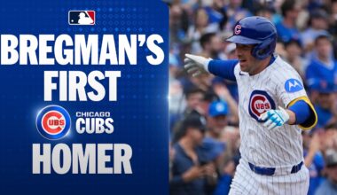 Alex Bregman hits his first home run as a Cub! 🐻 (Back-to-back home runs with Ian Happ! 🔥)