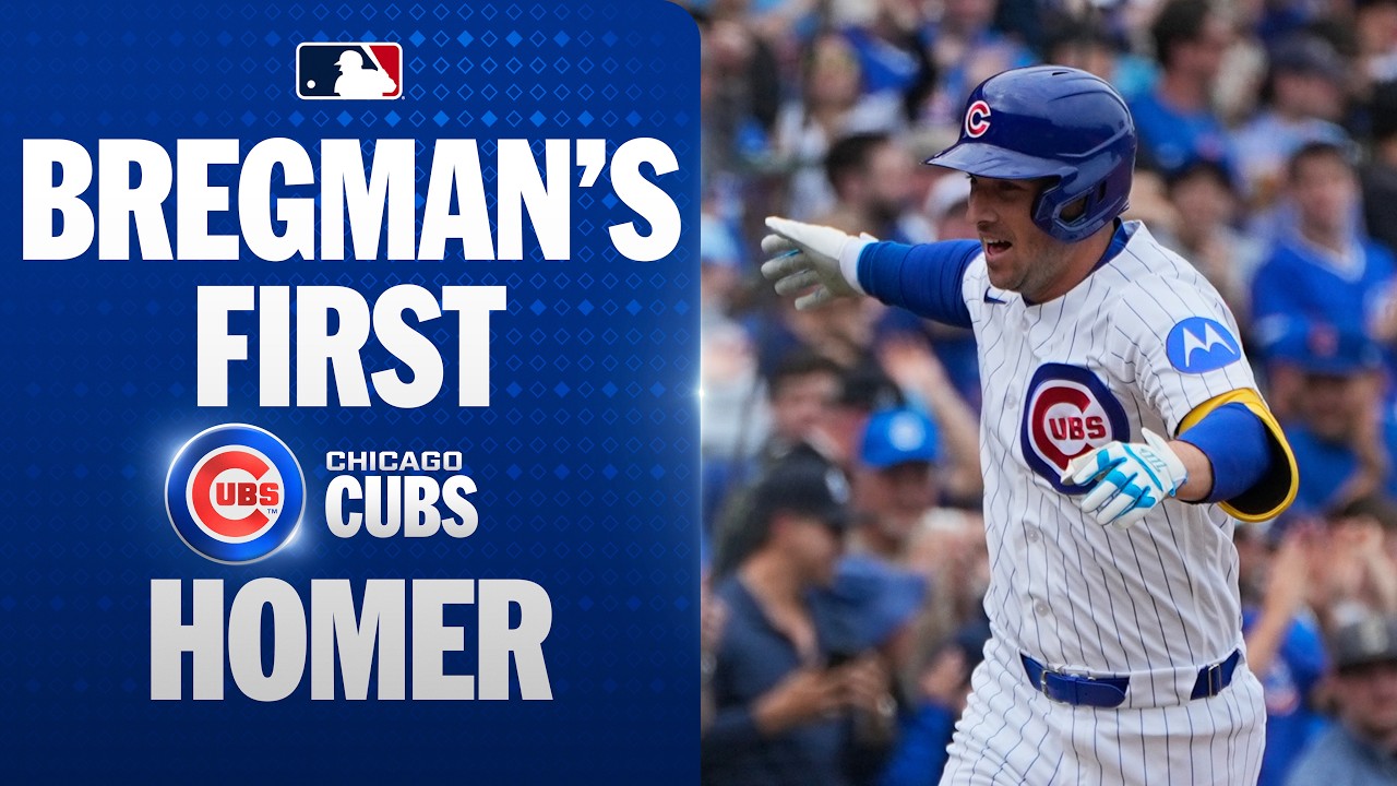 Alex Bregman hits his first home run as a Cub! 🐻 (Back-to-back home runs with Ian Happ! 🔥)