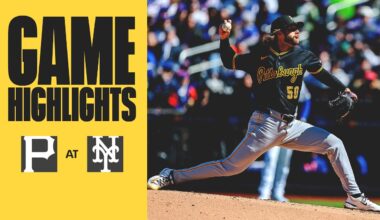 Carmen Mlodzinski deals as Bucs get their first win | Pirates at Mets Game Highlights (3/29/26)