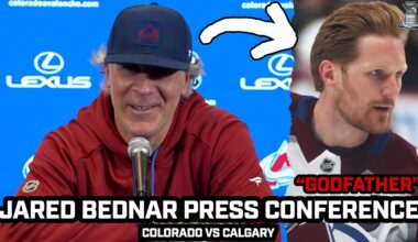 Jared Bednar Calls Landeskog the Avs' "GODFATHER," Injury Updates, & LOTS More Before Game vs Flames