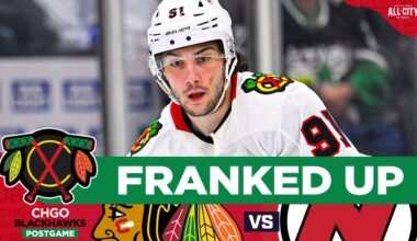 BLACKHAWKS POSTGAME: Nazar Sets CAREER HIGH, Chicago Drops Third Straight vs NJ | CHGO Blackhawks