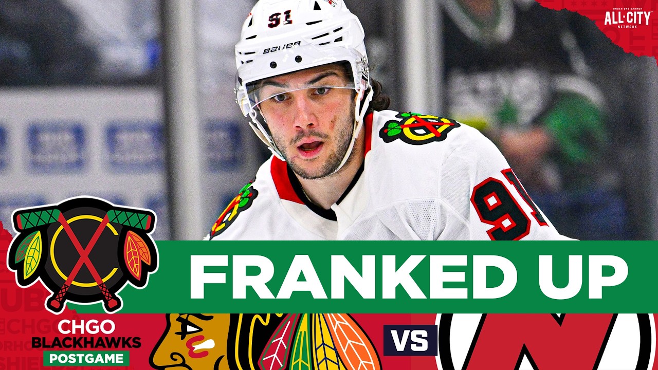 BLACKHAWKS POSTGAME: Nazar Sets CAREER HIGH, Chicago Drops Third Straight vs NJ | CHGO Blackhawks