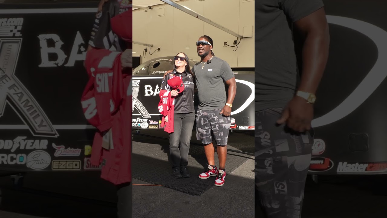 Alexis ✖️ Arizona Cardinals Jersey Swap 🏈 #shorts