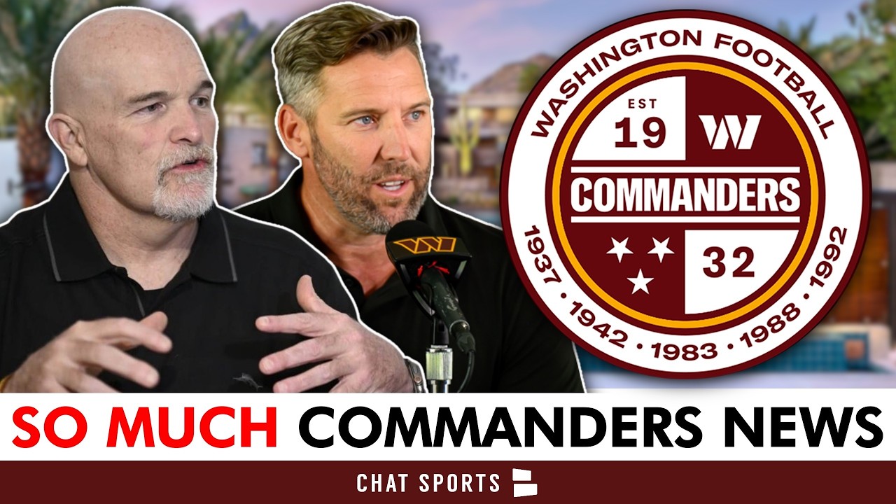 Commanders Fans Just Got SO MUCH NEWS From Dan Quinn At The NFL League Meetings…