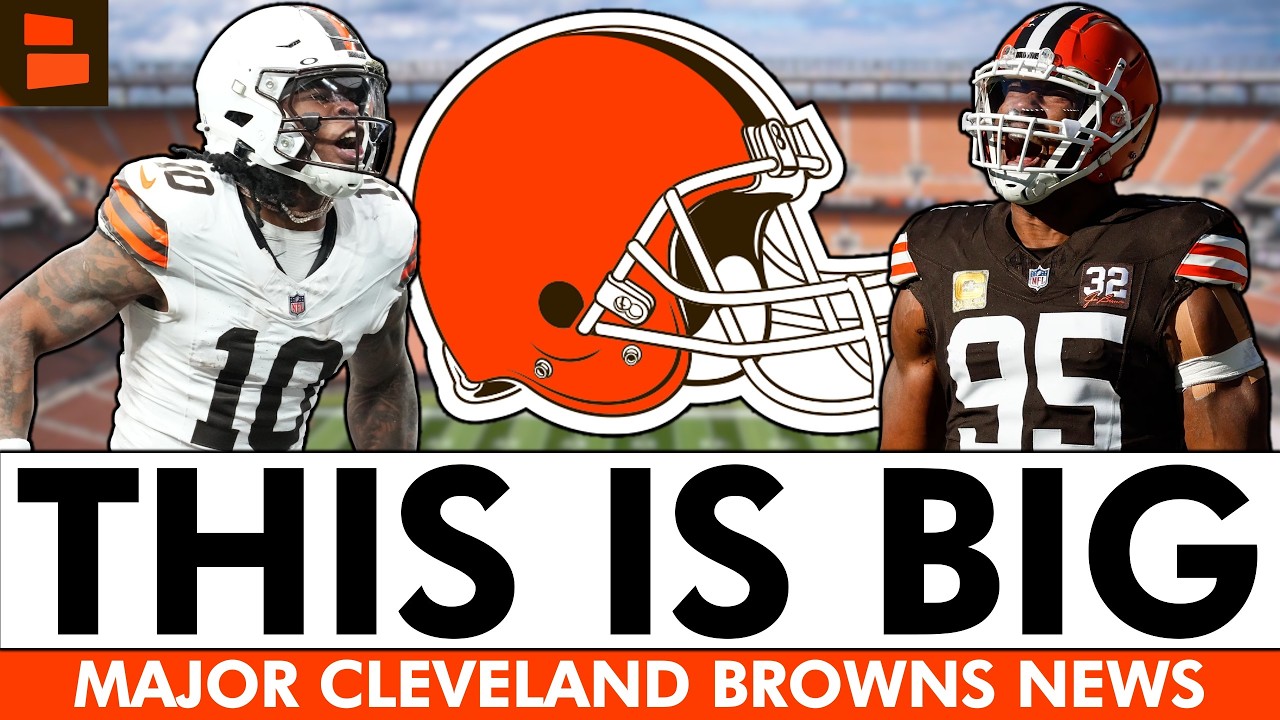 🚨BREAKING: Cleveland Browns Get A TRIPLE DOSE Of Good News Ft. Myles Garrett & Quinshon Judkins