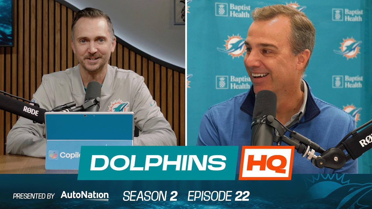 Daniel Jeremiah joins HQ to talk 2026 Draft | Miami Dolphins