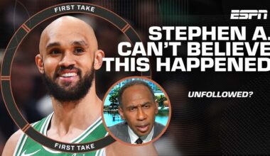 Stephen A.‘s BREAKING NEWS 🚨 He’s been UNFOLLOWED by THIS NBA player 👀 | First Take