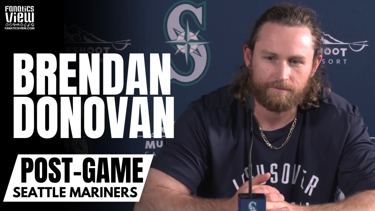 Brendan Donovan Recaps First Games With Seattle, Mariners Impressions: "Our Pitching Is Really Good"