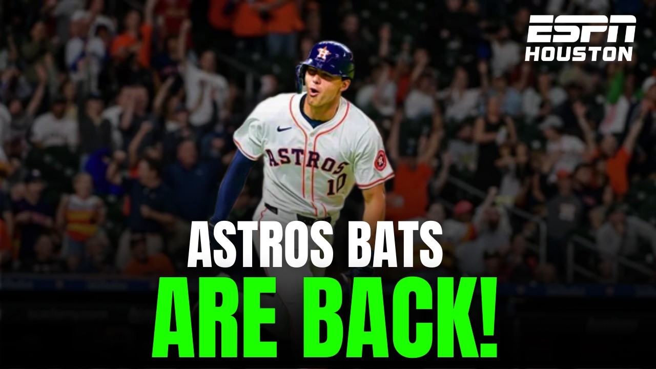 Houston Astros Weekend Recap: The Bats come ALIVE!