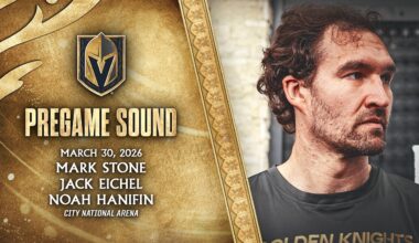 🎥 PREGAME SOUND: Stone, Eichel & Hanifin