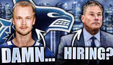 BRUCE CASSIDY TO THE VANCOUVER CANUCKS? + MIND-BLOWING ELIAS PETTERSSON STATS…