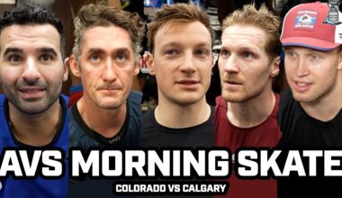 Nazem Kadri on Emotions Playing Flames & Avs Locker Room on Why MacKinnon is GREAT + LOTS More