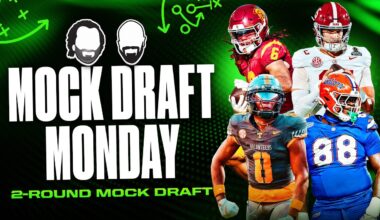 Steve & Sam's 2-Round Mock Draft!