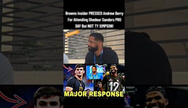 Browns Insider SHOCKINGLY PRESSED Andrew Berry For ATTENDING Shedeur Sanders PRO DAY-Not Ty Simpson!