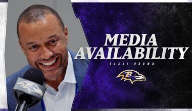 Sashi Brown Full Media Availability at 2026 NFL Meetings | Baltimore Ravens