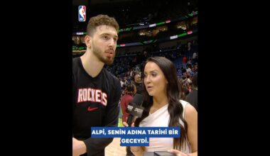 Alperen Şengün 🎙️ | Rockets 🆚 Pelicans