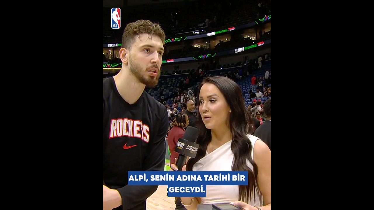 Alperen Şengün 🎙️ | Rockets 🆚 Pelicans