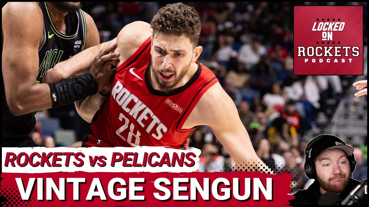 Rockets CRUSH Pelicans Behind VINTAGE Alperen Sengun TWO-WAY Game & Second Quarter SURGE
