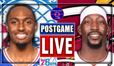 SIXERS COLLAPSE TO HEAT IN FINAL MINUTES... & GOT SCREWED BY THE REFS! | 76ers Postgame Live