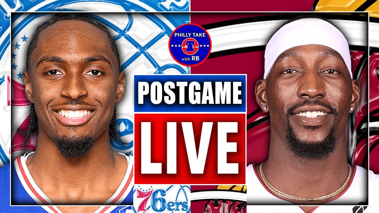 SIXERS COLLAPSE TO HEAT IN FINAL MINUTES... & GOT SCREWED BY THE REFS! | 76ers Postgame Live