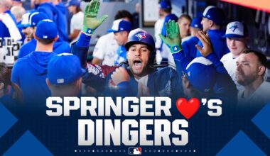 George Springer hits a home run in back-to-back games for the Blue Jays 🔥 (Don't let him heat up!)