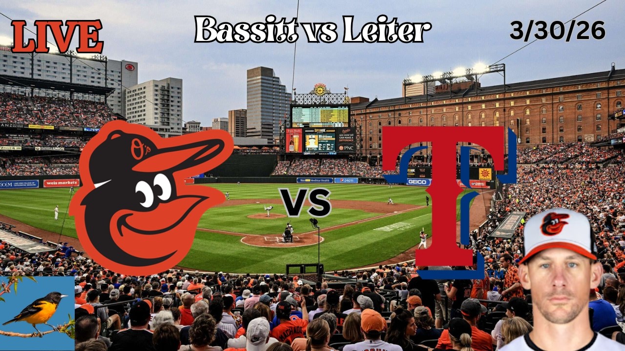 Baltimore Orioles vs Texas Rangers | LIVE Play-by-Play & Commentary | 3/30/26 | Bassitt - Game 4